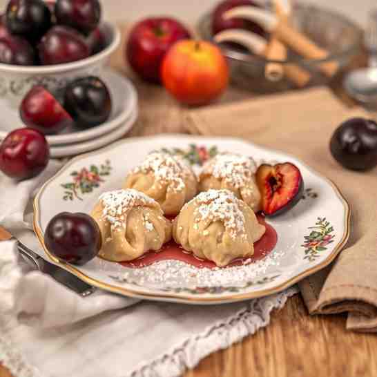 Make Hungarian Plum Dumplings - Easy Dessert Recipes
